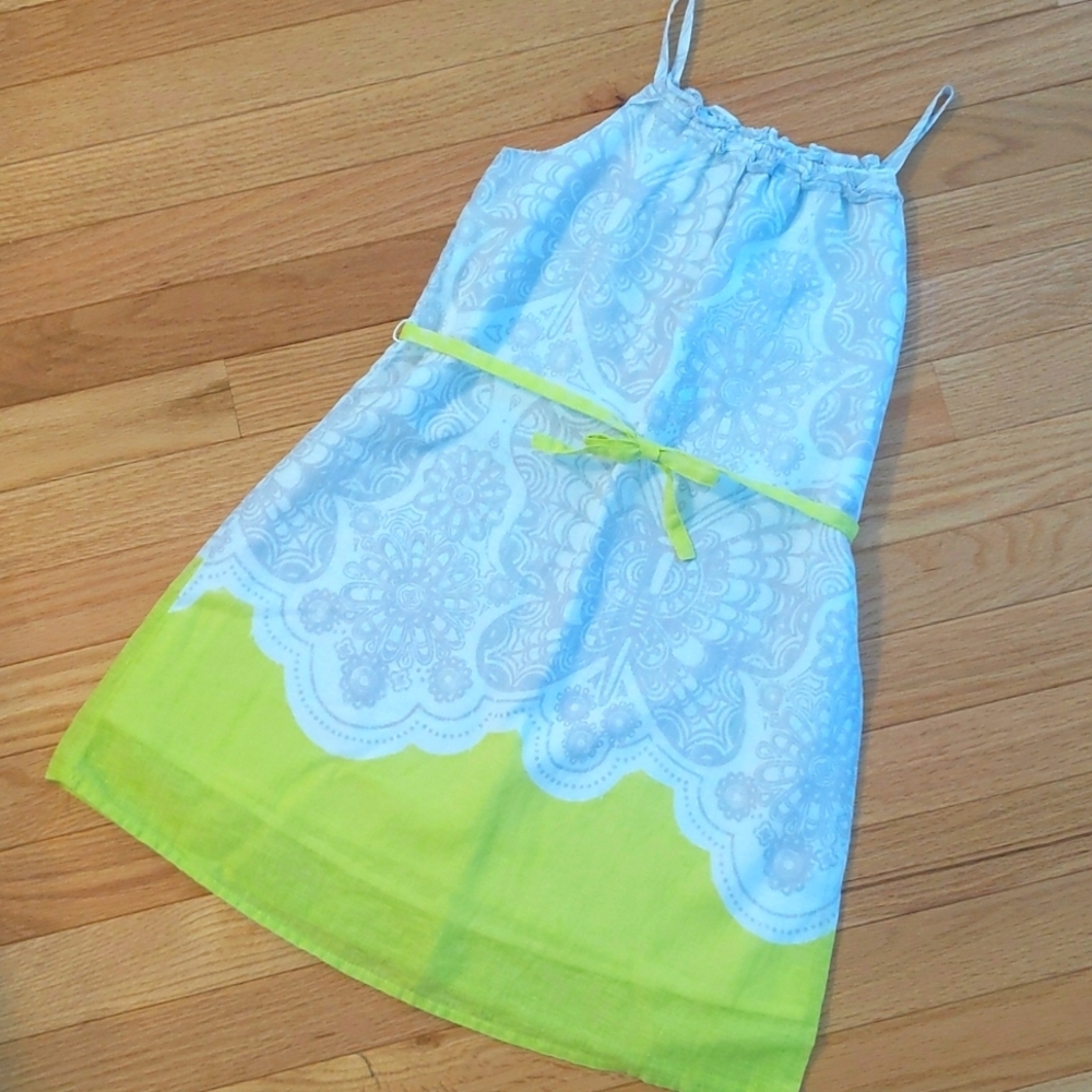 ✨Old Navy Girls Linen Blend Sundress - Size: S (6/7)